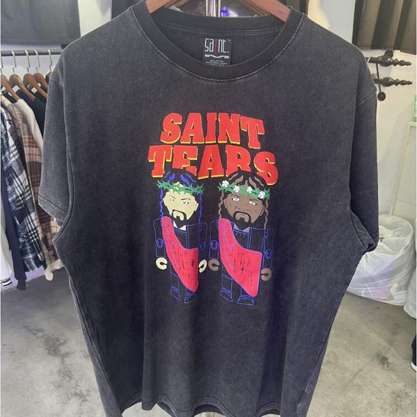 23ss men's plus tees women t shirt washed vintage hip hop high street casual oversized short sleeve tee, Black;brown
23ss men's plus tees women t shirt washed vintage hip hop high street casual oversized short sleeve tee, Black;brown