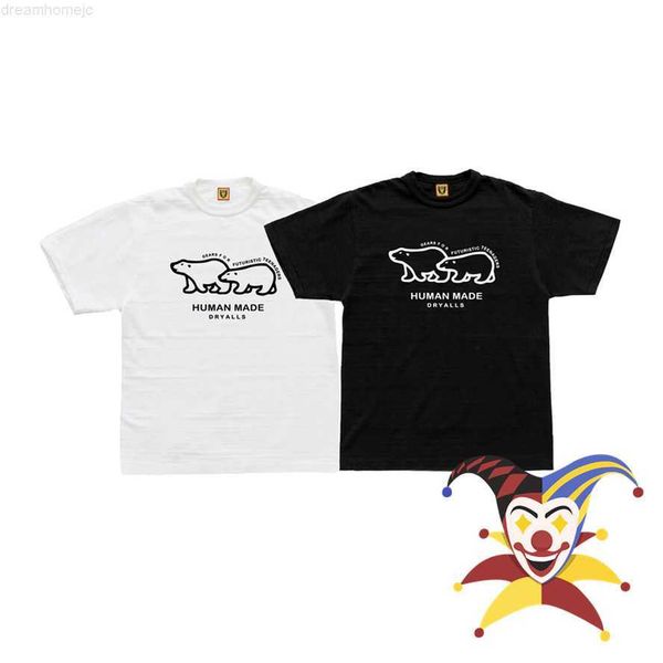 2022ss human made t shirt men women limited edition tee polar bear tee clothing 0227, White;black
2022ss human made t shirt men women limited edition tee polar bear tee clothing 0227, White;black