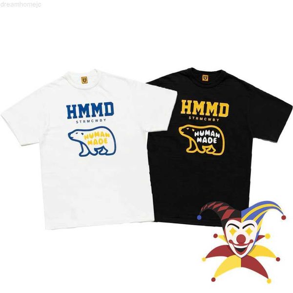 2022ss hmmd human made t-shirt men women t shirt slub polar bear tee 0227, White;black
2022ss hmmd human made t-shirt men women t shirt slub polar bear tee 0227, White;black