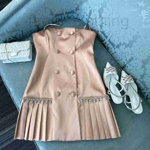 casual dresses designer shenzhen nanyou high-end spring and summer new satin rhinestone decorative button pleated suspender dress women 03hs, Black;gray
casual dresses designer shenzhen nanyou high-end spring and summer new satin rhinestone decorative button pleated suspender dress women 03hs, Black;gray