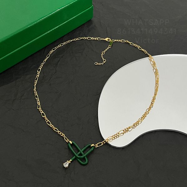 botiega paper clip shape designer necklace for woman gold plated 18k t0p quality jewelry fashion classic style never fade anniversary gift w, Silver
botiega paper clip shape designer necklace for woman gold plated 18k t0p quality jewelry fashion classic style never fade anniversary gift w, Silver
