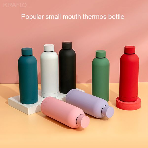 500ml stainless steel outdoor frosted thermos water bottle 750ml portable sports cup minor-caliber insulation small-caliber thermos travel v
500ml stainless steel outdoor frosted thermos water bottle 750ml portable sports cup minor-caliber insulation small-caliber thermos travel v