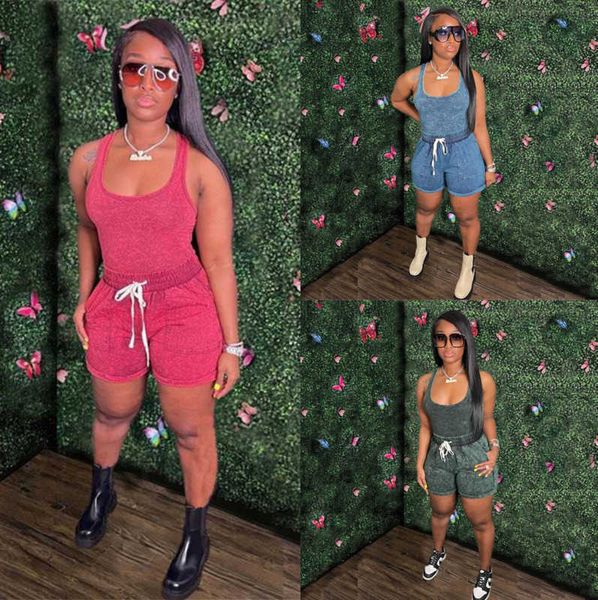 wholesale 2023 womens summer tracksuits two piece set casual clothes tie-dyed printed vest shorts suit lace-up sports outfits, Gray
wholesale 2023 womens summer tracksuits two piece set casual clothes tie-dyed printed vest shorts suit lace-up sports outfits, Gray