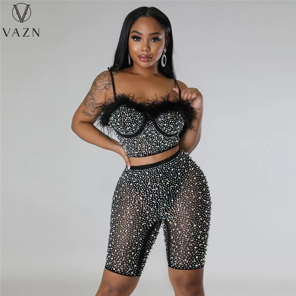 womens two piece pants vazn girl style women sets sleeveless strapless short elastic short pants lady pure color lady two piece set 230228, White
womens two piece pants vazn girl style women sets sleeveless strapless short elastic short pants lady pure color lady two piece set 230228, White