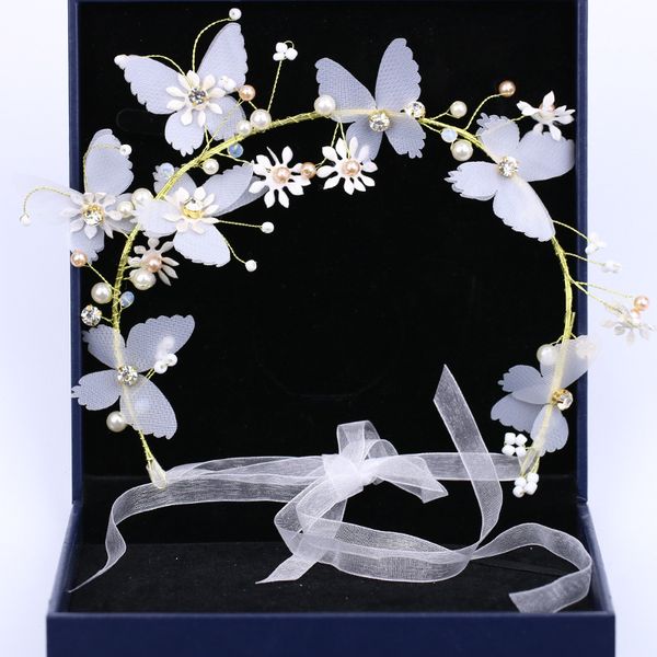 wedding hair jewelry flower butterfly hair accessories wedding bridal wreath headdress 230225, Slivery;golden
wedding hair jewelry flower butterfly hair accessories wedding bridal wreath headdress 230225, Slivery;golden
