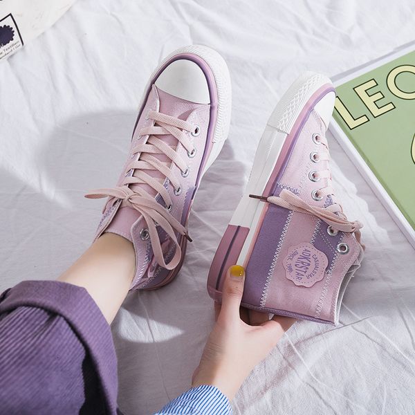 dress shoes high canvas shoes women slip on casual shoes korean women's sports shoes flats women canvas sneakers women trainers 230227, Black
dress shoes high canvas shoes women slip on casual shoes korean women's sports shoes flats women canvas sneakers women trainers 230227, Black