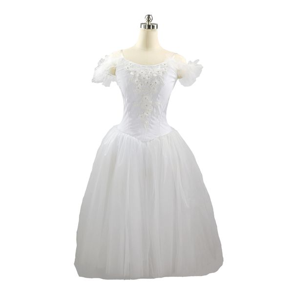 stage wear la sylphide romantic ballet tutu dress women 5 layers of soft tulle long white flower fairy doll for girls performance competitio, Black;red
stage wear la sylphide romantic ballet tutu dress women 5 layers of soft tulle long white flower fairy doll for girls performance competitio, Black;red