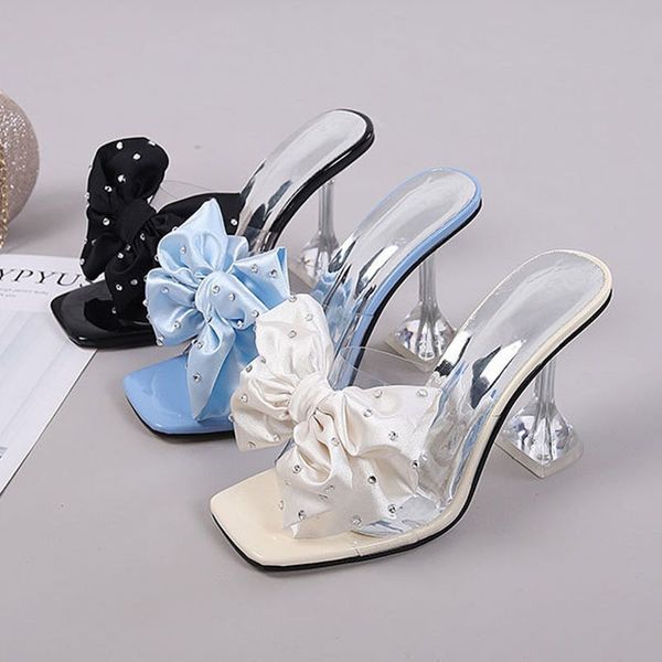 sandals woman sparkly bow heels fashion bling transparent pointed toes sandals elegant slingback crystal female party pumps 230228, Black
sandals woman sparkly bow heels fashion bling transparent pointed toes sandals elegant slingback crystal female party pumps 230228, Black