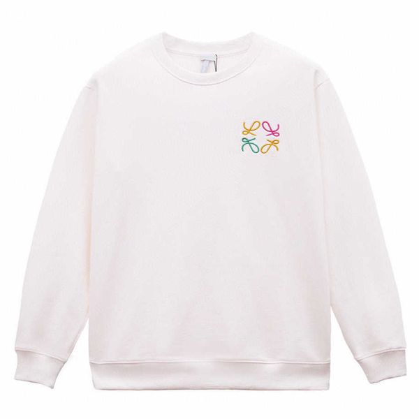 differentiate market high version lyw color embroidered long-sleeved sweater os oversized loose for men and women, Black
differentiate market high version lyw color embroidered long-sleeved sweater os oversized loose for men and women, Black