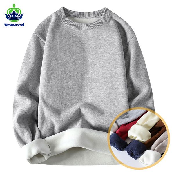 men's sweaters winter men's sweater korean version thick warm bottom shirt classic trendy fleece round neck pullovers multiple col, White;black
men's sweaters winter men's sweater korean version thick warm bottom shirt classic trendy fleece round neck pullovers multiple col, White;black