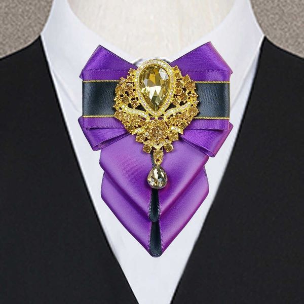 neck ties luxury rhinestone bow tie brooch chain sets highend men's woman's jewelry gifts men business party wedding accessories o, Blue;purple
neck ties luxury rhinestone bow tie brooch chain sets highend men's woman's jewelry gifts men business party wedding accessories o, Blue;purple