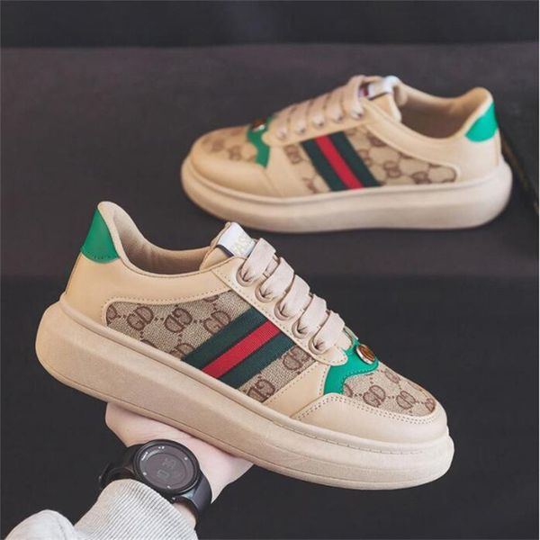 2023 luxury brand casual shoes highs quality white leather calfskin comfortable outdoor sports men's fashion low lace up casual walking
2023 luxury brand casual shoes highs quality white leather calfskin comfortable outdoor sports men's fashion low lace up casual walking