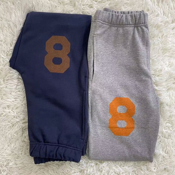 23ss autumn winter europe elastic pants trousers 8th casual vintage washed blue sweatpants men women jogger, Black;brown
23ss autumn winter europe elastic pants trousers 8th casual vintage washed blue sweatpants men women jogger, Black;brown