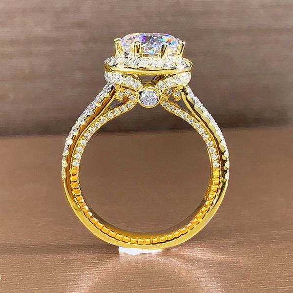 14k gold vintage 8mm lab diamond finger ring 925 sterling silver party wedding band rings for women men engagement jewelry gift, Slivery;golden
14k gold vintage 8mm lab diamond finger ring 925 sterling silver party wedding band rings for women men engagement jewelry gift, Slivery;golden