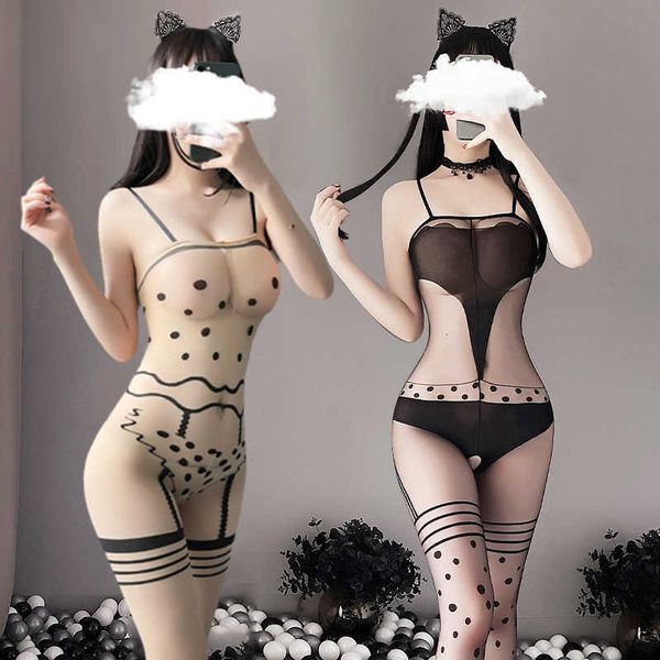 other panties underwear pornographic toys cute dots printed bodystockings open crotch lenceria sexi para mujer transparent catsuit women cos, Black;white
other panties underwear pornographic toys cute dots printed bodystockings open crotch lenceria sexi para mujer transparent catsuit women cos, Black;white