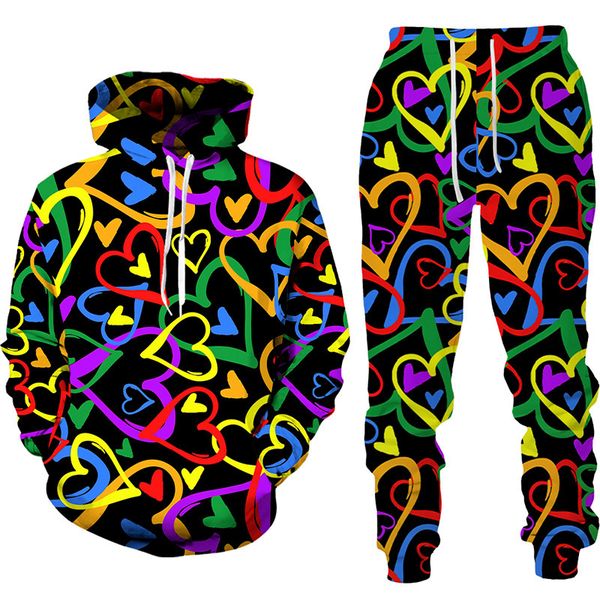 women s two piece pant 2 sets spring autumn love graffiti 3d printed hooded pullover long oversized hoodies female clothing 230228, White
women s two piece pant 2 sets spring autumn love graffiti 3d printed hooded pullover long oversized hoodies female clothing 230228, White