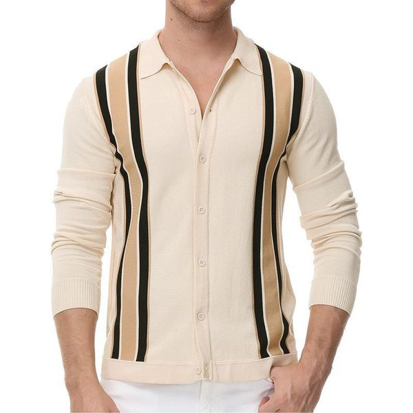 men's polos men color matching knit polo shirt sweater long sleeve slim lapel button cadigan breathable fall polo shirt fashion clothes, White;black
men's polos men color matching knit polo shirt sweater long sleeve slim lapel button cadigan breathable fall polo shirt fashion clothes, White;black