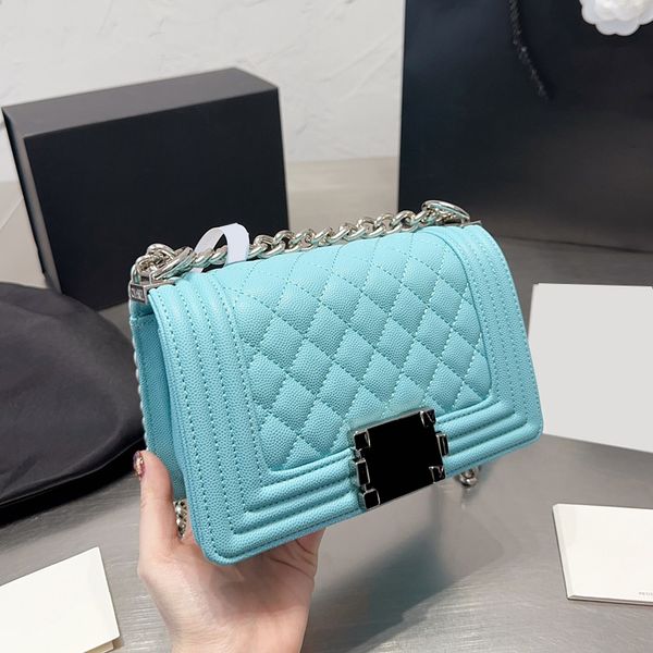womens classic mini flap sqaure boy bags caviar leather silver metal hardware matelasse chain crossbody shoulder handbag 20cm outdoor cosmet
womens classic mini flap sqaure boy bags caviar leather silver metal hardware matelasse chain crossbody shoulder handbag 20cm outdoor cosmet