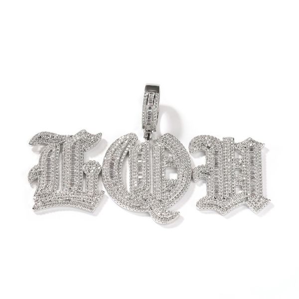 customized hip-hop large ancient english letters splicing necklace with diamond letters pendant personalized fashion jewelry customized, Silver
customized hip-hop large ancient english letters splicing necklace with diamond letters pendant personalized fashion jewelry customized, Silver