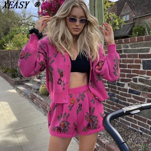 womens two piece pants xeasy women flowers sweater set fashion vintage singlebreasted loose cardigan female elastic high waist knit shorts s, White
womens two piece pants xeasy women flowers sweater set fashion vintage singlebreasted loose cardigan female elastic high waist knit shorts s, White