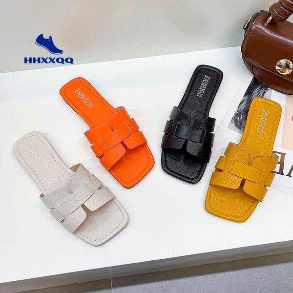 slippers summer women's sandals style fashion pu leather simple casual solid color y2302, Black
slippers summer women's sandals style fashion pu leather simple casual solid color y2302, Black