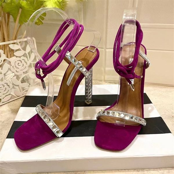 crystal aquazzura summer decorative high heeled sandal 11cm rhinestone -encrusted strap spool heels sky-high heel for women luxury designers, Black
crystal aquazzura summer decorative high heeled sandal 11cm rhinestone -encrusted strap spool heels sky-high heel for women luxury designers, Black