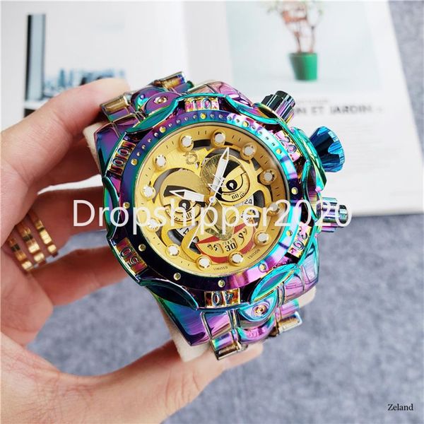 unbeaten watch 2020 clown series men brand luxury watch calendar waterproof chronograph rotating dial reloj de hombre2787, Slivery;brown
unbeaten watch 2020 clown series men brand luxury watch calendar waterproof chronograph rotating dial reloj de hombre2787, Slivery;brown