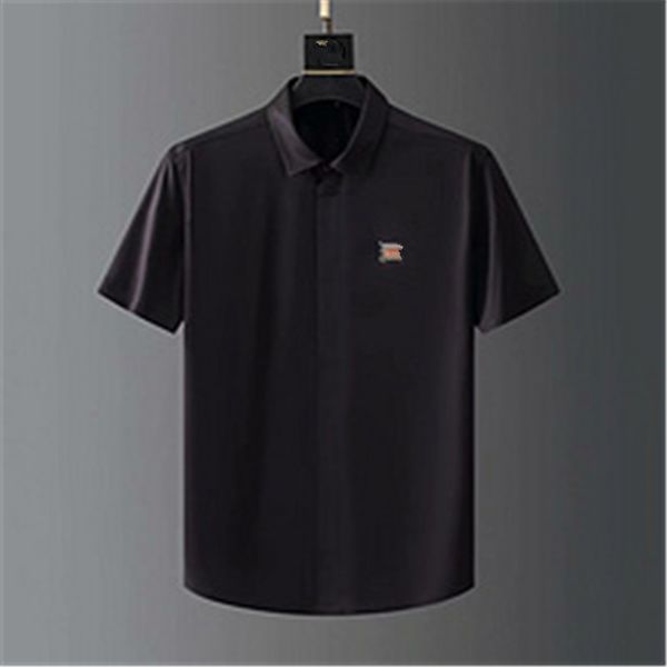 2023 new professional business short sleeve dress shirt fashion men's casual solid color print decorative top, White;black
2023 new professional business short sleeve dress shirt fashion men's casual solid color print decorative top, White;black