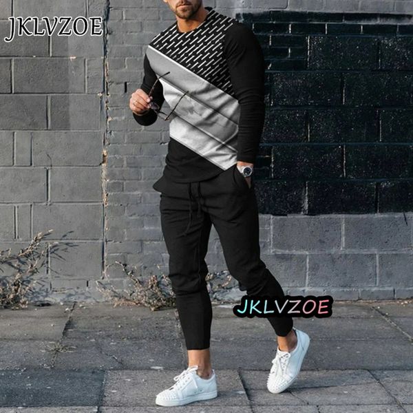 mens tracksuits fashion summer long sleeved striped tracksuit 2 piece sets 3d print devil smiley sleeve t shirttrousers street clothes 23022, Gray
mens tracksuits fashion summer long sleeved striped tracksuit 2 piece sets 3d print devil smiley sleeve t shirttrousers street clothes 23022, Gray