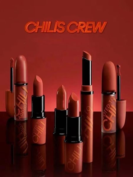 brand lipstick chilis crew poweder kisslipstick rouge alevres-matte long-lasting 3 color
brand lipstick chilis crew poweder kisslipstick rouge alevres-matte long-lasting 3 color