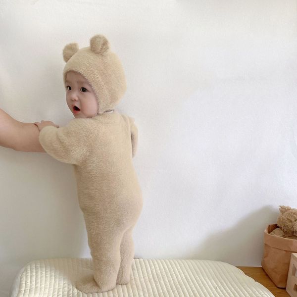 jumpsuits 0-3y born kids baby boys girls rompers winter warm clothes cute sweet fleece jumpsuit with bear hat toddler baby outfits 230228, Blue
jumpsuits 0-3y born kids baby boys girls rompers winter warm clothes cute sweet fleece jumpsuit with bear hat toddler baby outfits 230228, Blue