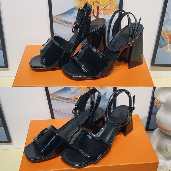 sha ke sandals white patent calf leather famous designer sandals high heels spring summer 2023 new uppers with tonal signature accessories s, Black
sha ke sandals white patent calf leather famous designer sandals high heels spring summer 2023 new uppers with tonal signature accessories s, Black