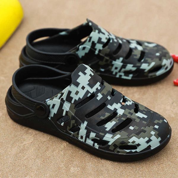 slippers 2022 mens sandals womens mules summer non-slip couple hole shoes s eva garden shoes camouflage beach flat male slippers y2302, Black
slippers 2022 mens sandals womens mules summer non-slip couple hole shoes s eva garden shoes camouflage beach flat male slippers y2302, Black