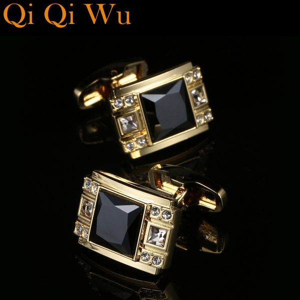 cuff links mens luxury black crystal cufflinks suit shirt cuff links fashion wedding cufflink gift jewelry men's accessories 230228, Silver
cuff links mens luxury black crystal cufflinks suit shirt cuff links fashion wedding cufflink gift jewelry men's accessories 230228, Silver