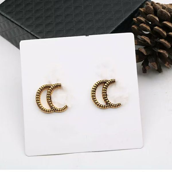 various vintage 925 stud earrings for women 18k crystal plated silver earrings letters jewelry for party stud luxury trendy designer valenti, Golden;silver
various vintage 925 stud earrings for women 18k crystal plated silver earrings letters jewelry for party stud luxury trendy designer valenti, Golden;silver