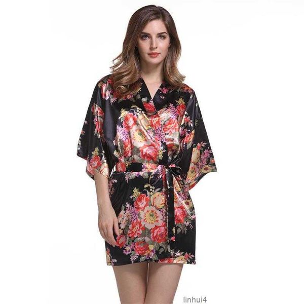 satin wedding bride bridesmaid floral bathrobe flower print kimono robe dressing night gown for women xd7o, Black;red
satin wedding bride bridesmaid floral bathrobe flower print kimono robe dressing night gown for women xd7o, Black;red