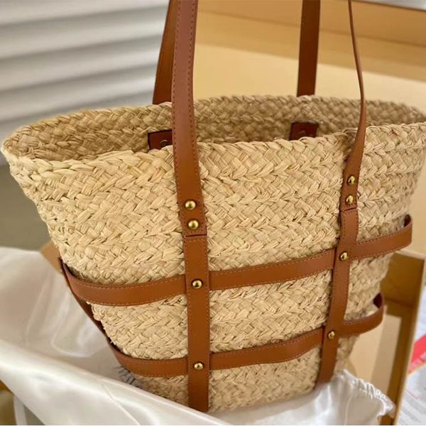 summer beach bag rivet weaving bags patchwork tote girls knitting shoppper designer shoulder bag high capacity
summer beach bag rivet weaving bags patchwork tote girls knitting shoppper designer shoulder bag high capacity