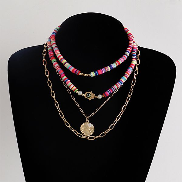 hawaiian handmade choker colorful seed bead necklaces lightweight necklace summer beach vacation dress-up accessories for women, Silver
hawaiian handmade choker colorful seed bead necklaces lightweight necklace summer beach vacation dress-up accessories for women, Silver