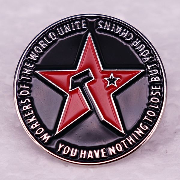 you have no thing to lose but your chains unite workers of the world pin cute anime movies games hard enamel pins collect metal cartoon broo, Blue
you have no thing to lose but your chains unite workers of the world pin cute anime movies games hard enamel pins collect metal cartoon broo, Blue