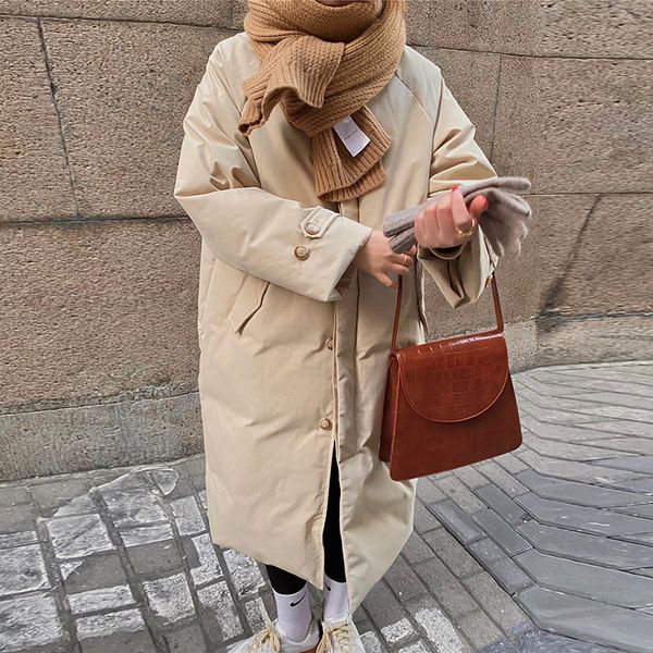 women's wool blends arrival fashion loose women winter lapel jacket cotton padded warm thicken ladies coat long coats parka outwear 230, Black
women's wool blends arrival fashion loose women winter lapel jacket cotton padded warm thicken ladies coat long coats parka outwear 230, Black