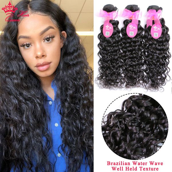 new arrival brazilian virgin human hair bundles deal water wave human raw hair bundle double weft weaving queen hair official store, Black
new arrival brazilian virgin human hair bundles deal water wave human raw hair bundle double weft weaving queen hair official store, Black