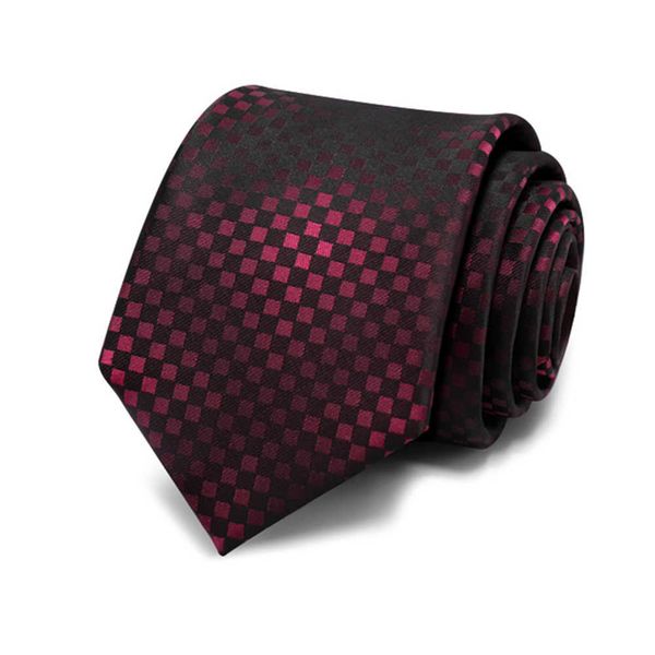 neck ties luxury brand dark red plaid ties for men 7 cm casual formal business work suit shirt necktie male gift j230227, Blue;purple
neck ties luxury brand dark red plaid ties for men 7 cm casual formal business work suit shirt necktie male gift j230227, Blue;purple