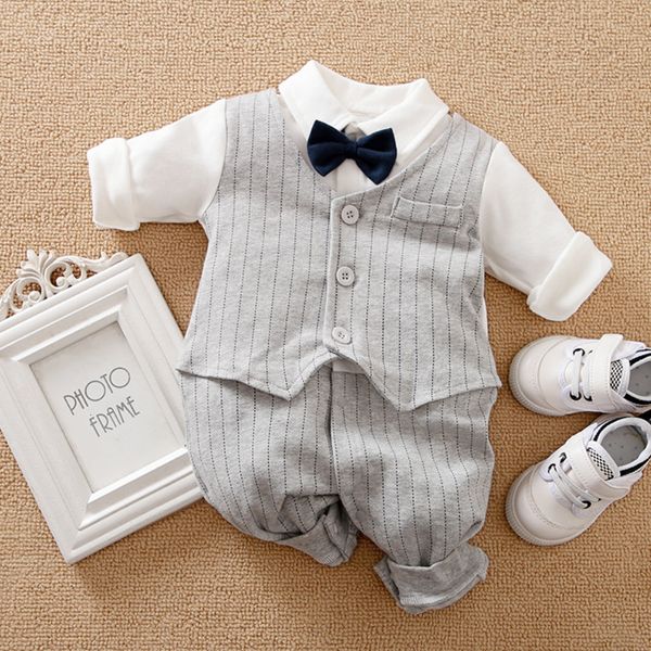 jumpsuits malapina born baby boy clothes gentleman suit tuxedo romper jumpsuit overalls infant outfit with bow tie baptism costume 230228, Blue
jumpsuits malapina born baby boy clothes gentleman suit tuxedo romper jumpsuit overalls infant outfit with bow tie baptism costume 230228, Blue