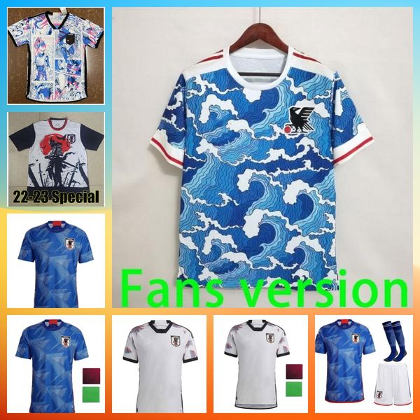 japan 22 23 soccer jerseys minamino tsubasa 2022 2023 world cup atom japanese football shirt bushido edition honda kagawa men set kids kit s, Black;yellow
japan 22 23 soccer jerseys minamino tsubasa 2022 2023 world cup atom japanese football shirt bushido edition honda kagawa men set kids kit s, Black;yellow