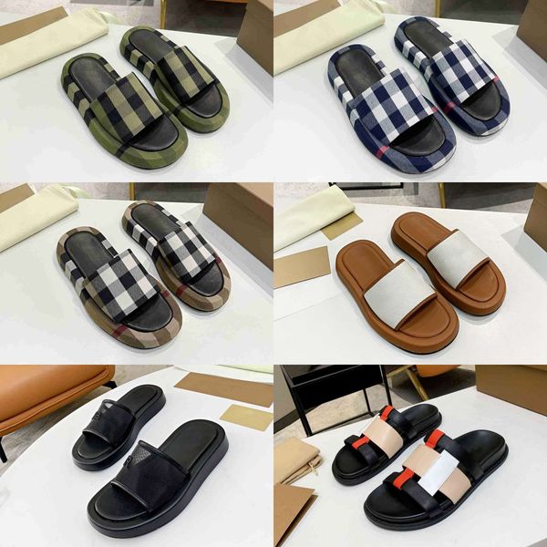 slippers slipper designer sandals check cotton slides colour block leather dark birch brown bordeaux white size 35-40, Black
slippers slipper designer sandals check cotton slides colour block leather dark birch brown bordeaux white size 35-40, Black