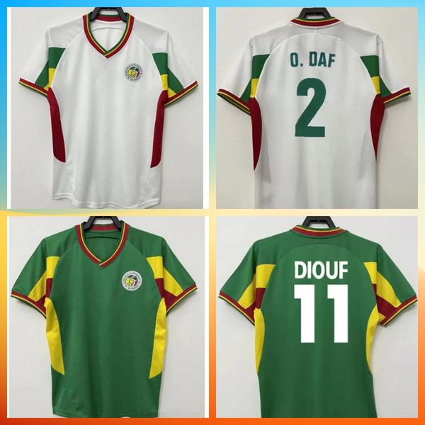 2002 2003 senegal retro soccer jerseys 02 03 vintage football shirt classic home away green white camisetas de futbol o.daf diop h.camara kh, Black;yellow
2002 2003 senegal retro soccer jerseys 02 03 vintage football shirt classic home away green white camisetas de futbol o.daf diop h.camara kh, Black;yellow