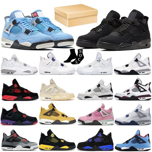 basketball shoes og 4s mens jumpman 4 black cat university blue military black bred pure money sail red thunder men women sports trainers
basketball shoes og 4s mens jumpman 4 black cat university blue military black bred pure money sail red thunder men women sports trainers