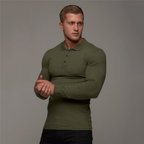 men's polos brand cotton breathable men's polo shirt fitness men cotton long sleeve poloshirt brands clothing autumn mens polo shi, White;black
men's polos brand cotton breathable men's polo shirt fitness men cotton long sleeve poloshirt brands clothing autumn mens polo shi, White;black