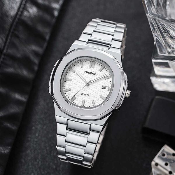 pattek 3k pp5711 8.3mm superclone pp watch life waterproof steel band with calendar glow simple men's, Slivery;brown
pattek 3k pp5711 8.3mm superclone pp watch life waterproof steel band with calendar glow simple men's, Slivery;brown
