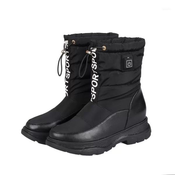 boots womens ankle usb heated shoes foot warmer down puffer thick warm winter chunky heel waterproof ski snow shoes, Black
boots womens ankle usb heated shoes foot warmer down puffer thick warm winter chunky heel waterproof ski snow shoes, Black